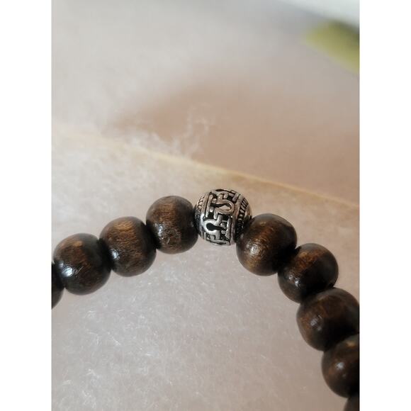 Silver-Tone Leopard Head & Accent Bead - Picture 3 of 4